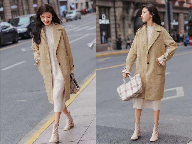 短靴的搭配：矮个女生的秘密武器