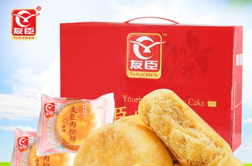 肉松饼哪个牌子好吃 友臣肉松饼酥香咸甜、皮薄馅多