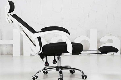 电脑椅什么牌子好 黑白调椅子人体工学设计，久坐不累