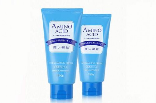 花印洗面奶：质地绵密，洗后水润不紧绷